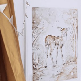 Plagát srnka 18x24cm