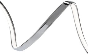 Toolight Toolight, LED závesné svietidlo 90cm, 26W, 3000K, LHJ025-CP, chrómová, OSW-60016