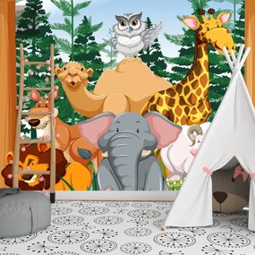 Sablio Tapeta Zoo - 125x75 cm