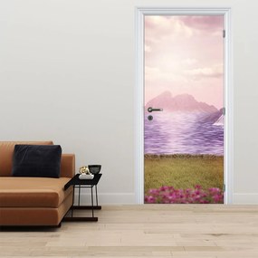 Fototapeta na dvere - Jazero (95x205cm)