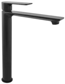 RAV SLEZÁK Nil vysoká umývadlová batéria bez výpuste matná čierna NL130.0CMAT