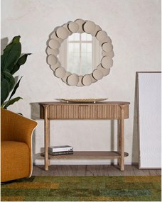 Konzolový stolík z jedlového dreva v prírodnej farbe 40x110 cm Gothenburg – Mauro Ferretti