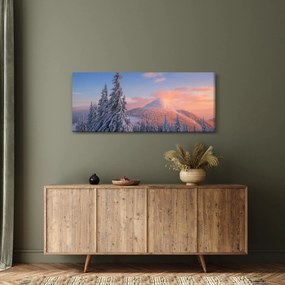 Obraz - Zimná krajina (120x50 cm)