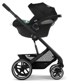 CYBEX športový kočík Balios S Lux - moon black (black frame)