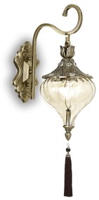 Nástenné svietidlo Ideal lux 115962 HAREM AP1 1xE27 60W