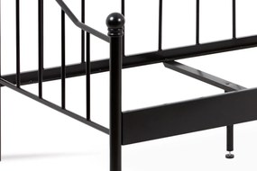 Posteľ 90x200cm BED-1905 BK čierna Autronic