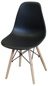 Jedálenská stolička UNO čierna
