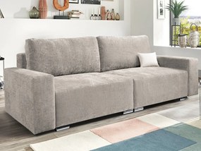 Rozkladacia pohovka Anafi, šedo-béžová látka