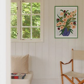 The Poster Club Plagát Cerulean Still Life by Anine Cecilia Iversen 50x70