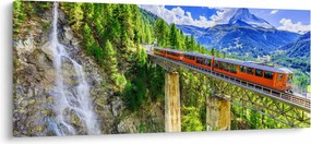 Obraz - Matterhorn, Zermatt, Valais, Švajčiarsko (120x50 cm)