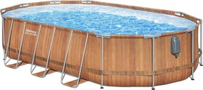 LEAN Rámový záhradný bazén Power Steel 610 x 366 x 122 cm Bestway 56719