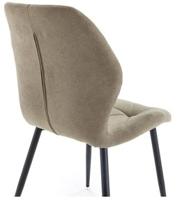 Kaki jedálenské stoličky v súprave 4 ks Luna – Marckeric