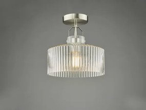 Där Lighting LEN4846 - Prisadený luster LENKA 1xE27/60W/230V matný chróm