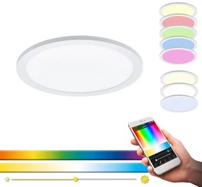 Eglo 97958 - LED RGBW Stropné svietidlo SARSINA-C LED/16W/230V + diaľkové ovládanie
