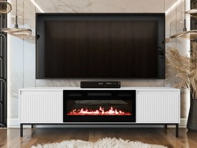 TV skrinka/stolík Somkera EF (biela). Vlastná spoľahlivá doprava až k Vám domov. 1122947