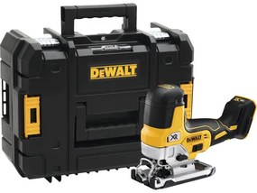 Aku priamočiara píla DeWalt DCS335NT-XJ 18V, bezuhlíková, v kufri TSTAK, bez aku a nabíjačky