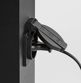 Rabalux ANKARA záhradná lampa so zásuvkou 1xE27/12W/230V IP44