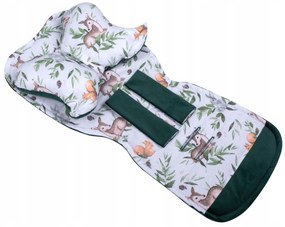 Vulpi Podložka do kočíka 5v1 ZUZU Velvet Farba: srnka-zajačik-veverička
