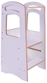 Učiaca veža THOMAS biela