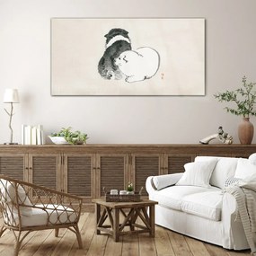 Sklenený obraz Zvieratá psy