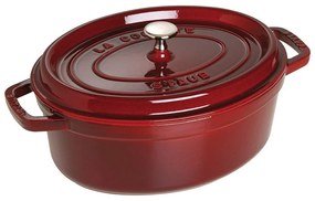 Staub Hrniec STAUB oválny 31 cm vínový 5,5l