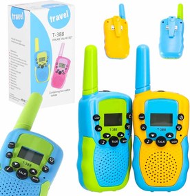 KIK Toki Detské vysielačky Walkie Talkie, sada 2 ks