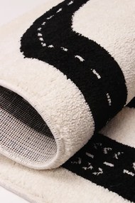 Detský koberec Kiddy H050A svetlosivý
