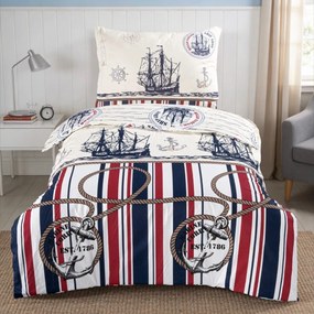 Obliečky bavlnené Titanic 200x140cm+90x70cm TiaHome