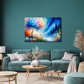 Obraz strom života v dúhe farieb