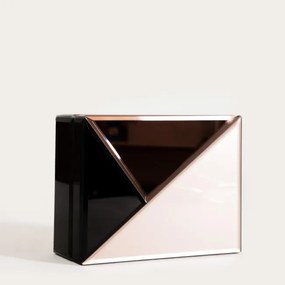 Šperkovnica AMOSA čierna / krémová 753152