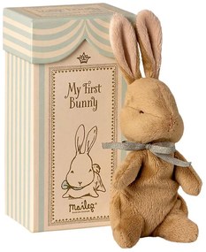 Maileg Plyšový zajačik My First Bunny Light Blue