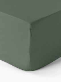 Elastická plachta na kontinentálnu posteľ z bavlneného perkálu Elsie