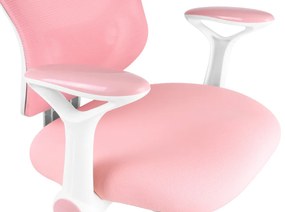 Detská rastúca stolička Neoseat JUNI 007 — látka, ružová