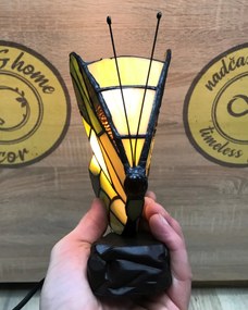 Detská lampa vitrážová MOTÝĽ_G