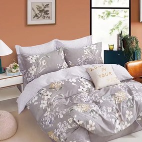 Bavlnené posteľné obliečky flower - 6 dielne obliečky