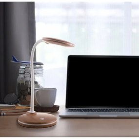 Globo 52290146 - LED dotyková stolná lampa CARMEN LED/4,6W/230V hnedá