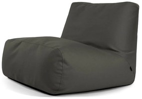 Tmavosivý sedací vak Tube 100 – SLOWDOWN