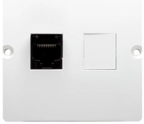 B BMF51.02/11 Sieťová zásuvka RJ45 jednotlivá biela