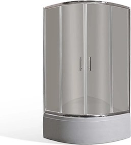 Roltechnik Outlet Štvrťkruhový sprchovací kút MODANZA - bez vaničky ROTH-Variant: rozmery: 80x80 cm - (MODANZA/800 - 4520011), ROTH-Profily: profily:…