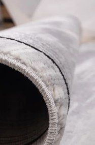 Koberec DIAMOND K8778S strieborný