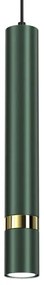 Závesné svietidlo na lanku JOKER 1xGU10/25W/230V zelené/zlaté
