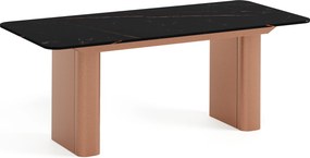 Moderný rozkladací jedálenský stôl VEDAT 180/276 - 200/296 cm Veľkosť stola: 180 - 276 cm
