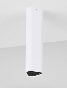LED bielo-čierne dizajnové stropné svietidlo Etho 20