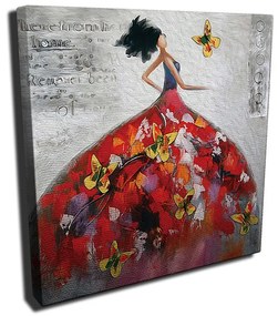 Obraz na plátne Bežiaca krása KC130 45x45 cm