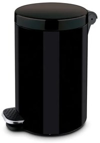 Alda Nášľapný odpadkový kôš 20 L, lakovaný čierny