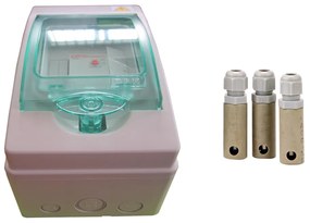 Elektronické automatické monitorovanie hladiny v rozvádzači + 3x sonda