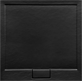 Besco Štvorcová sprchová akrylátová vanička AXIM NEW SE SQ 80x80 (90x90) B UltraSlim Stone Effect BESCO-Rozmery: 90x90