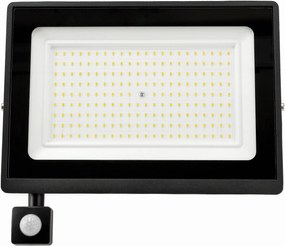 BERGE LED reflektor 150W PIR - neutrálna biela