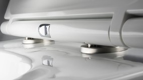 Deante Závesný WC komplet bez okraja Round - CGRD6ZPW, vrátane SoftClose sedadla