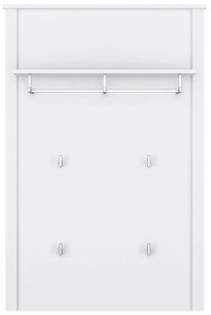 Vešiakový panel 80, biela, OLJE